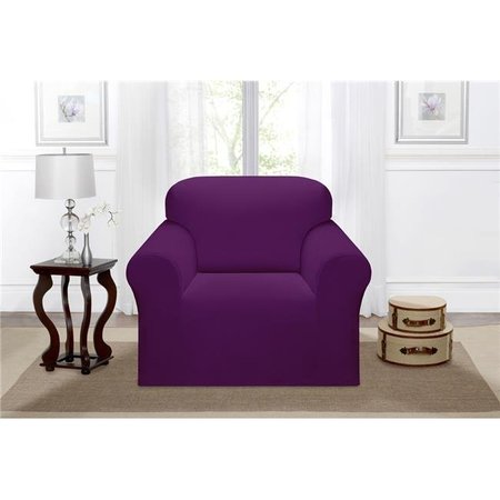 MADISON INDUSTRIES Madison DAY-CHAIR-PU Kathy Ireland Day Break Chair Slipcover; Purple DAY-CHAIR-PU